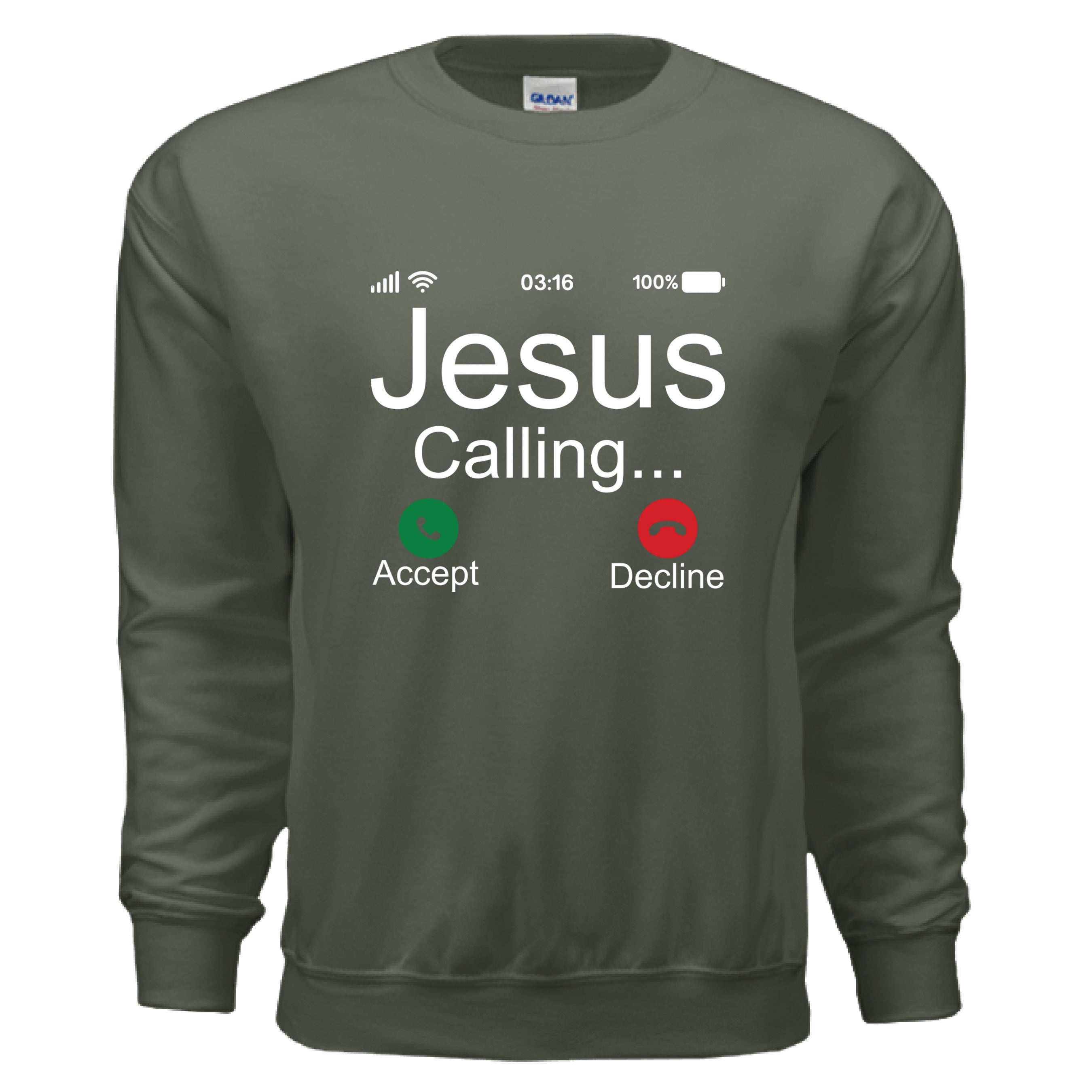 MILITARY GREEN - FRONT