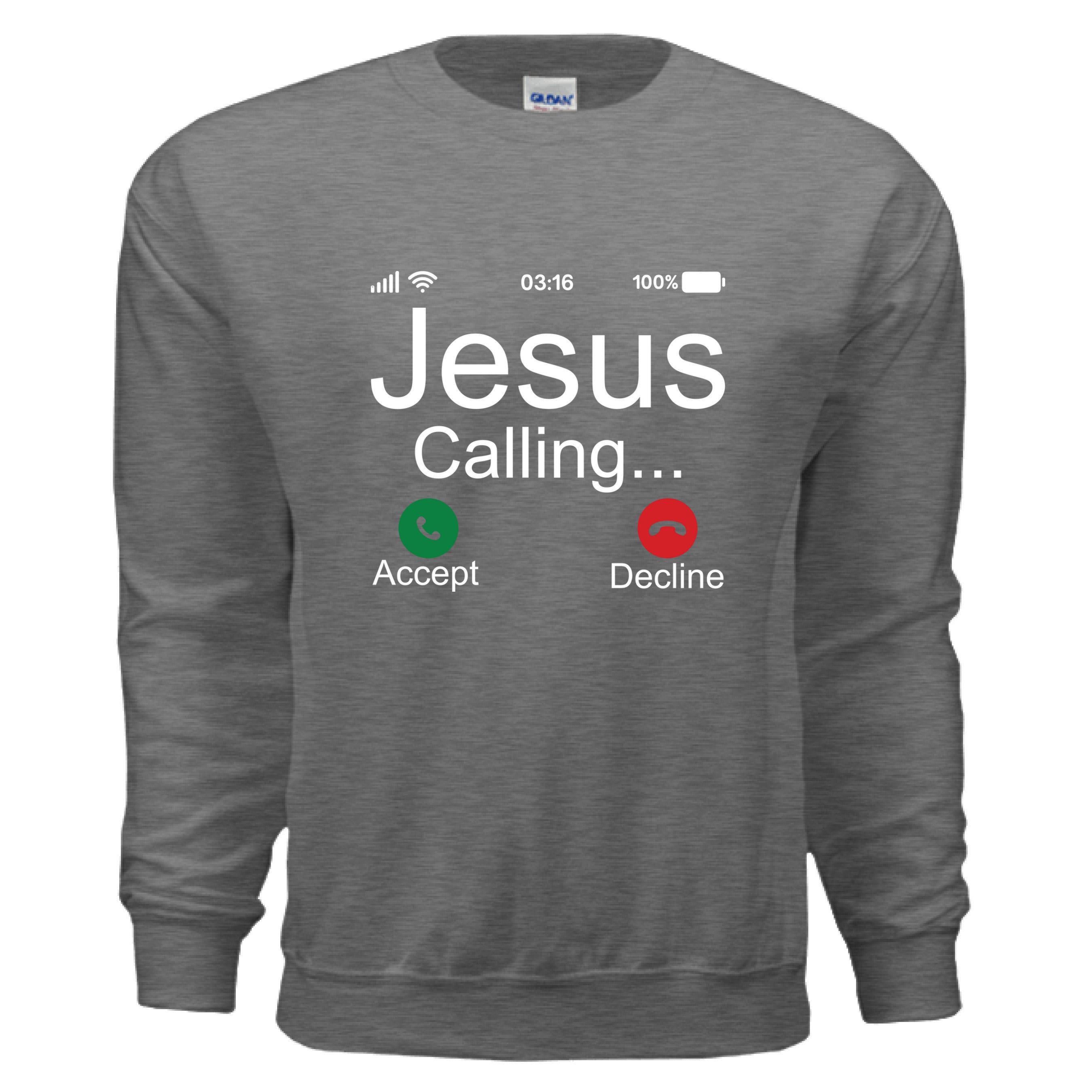 GRAPHITE HEATHER - FRONT